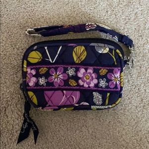 vera bradley card holder wristlet